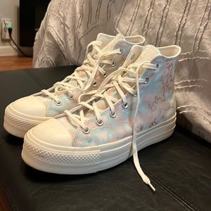 high top platform Converse